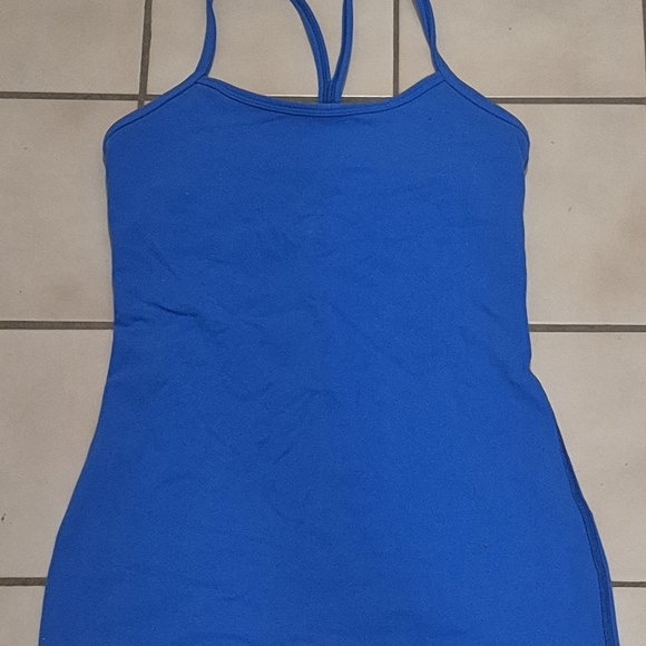 Lululemon Power Y Tank (Luon) – Pipe Dream Blue-Size 4 - Picture 3 of 5